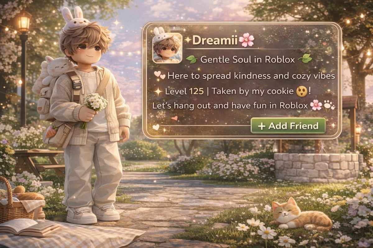 Cottagecore, Dark Academia & Soft Girl Roblox Bios (Copy Paste)